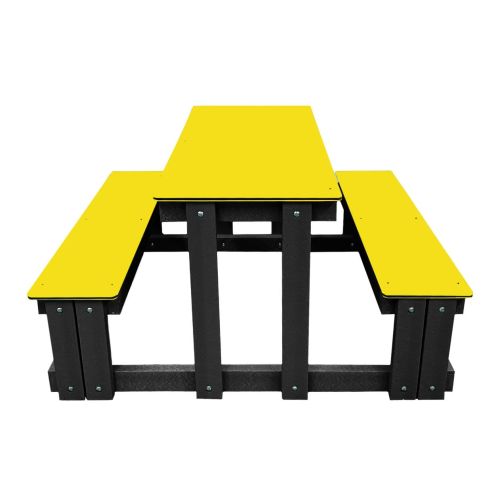 Plastic Easy Access Rectangle Picnic Table