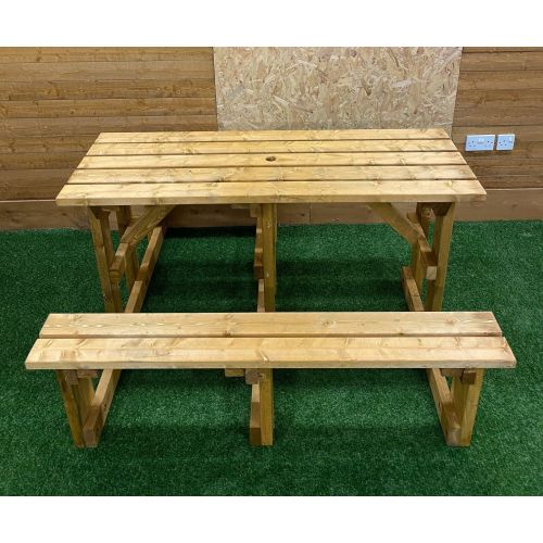Easy Access Rectangle Picnic Table