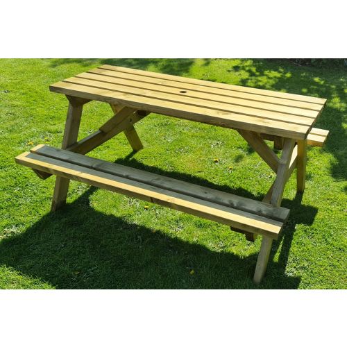 Lanval Wooden A-Frame Picnic Table