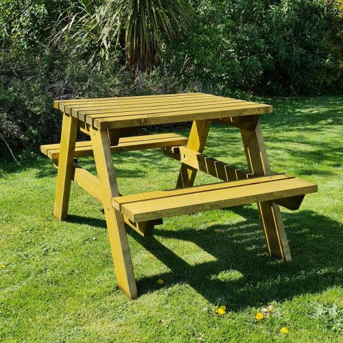A-Frame Couples Companion Picnic Table
