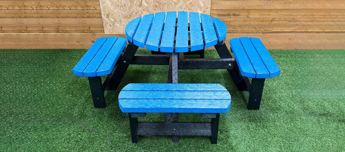 Junior Recycled Plastic Composite Picnic Tables