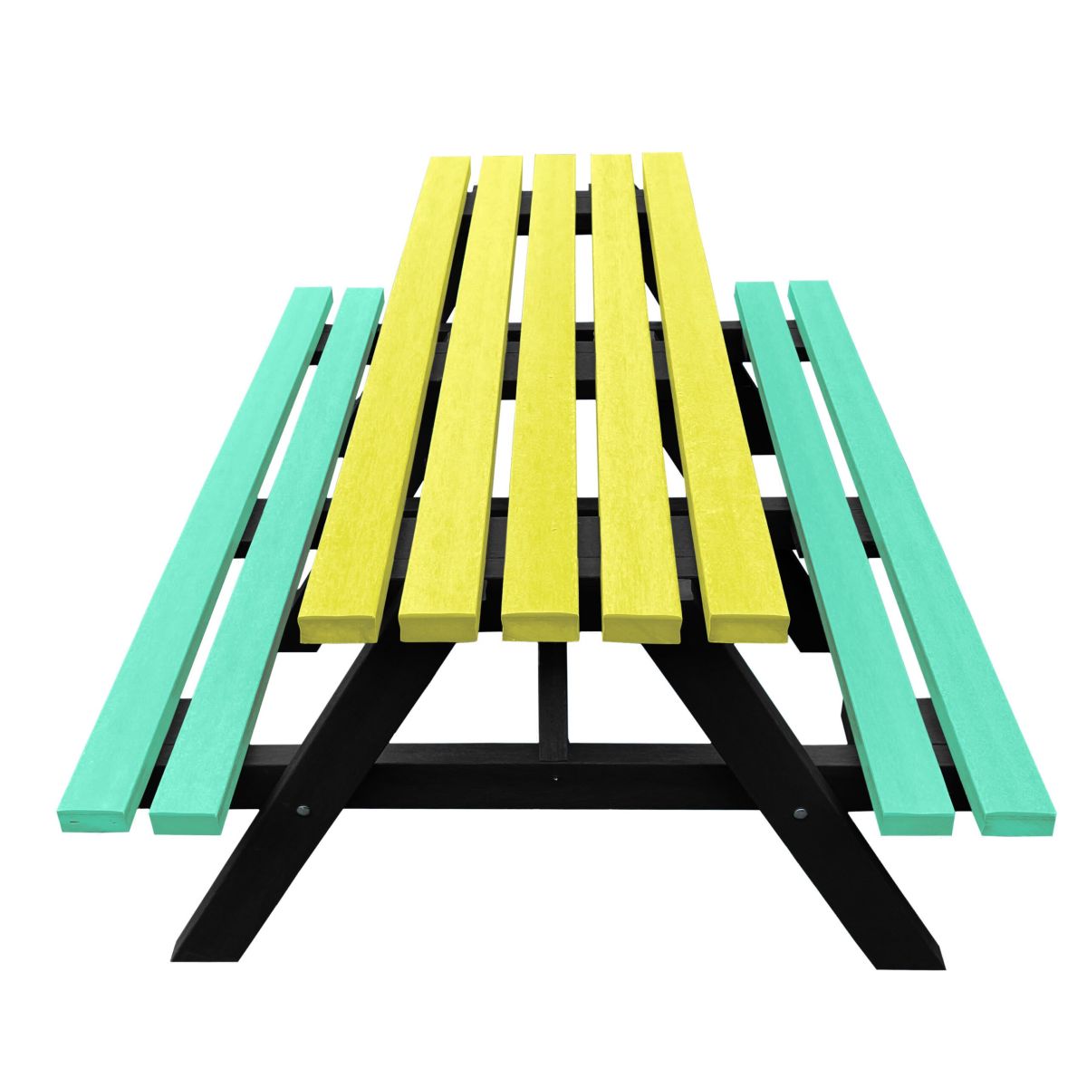 Customised Recycled Plastic Lanval A-Frame Picnic Table
