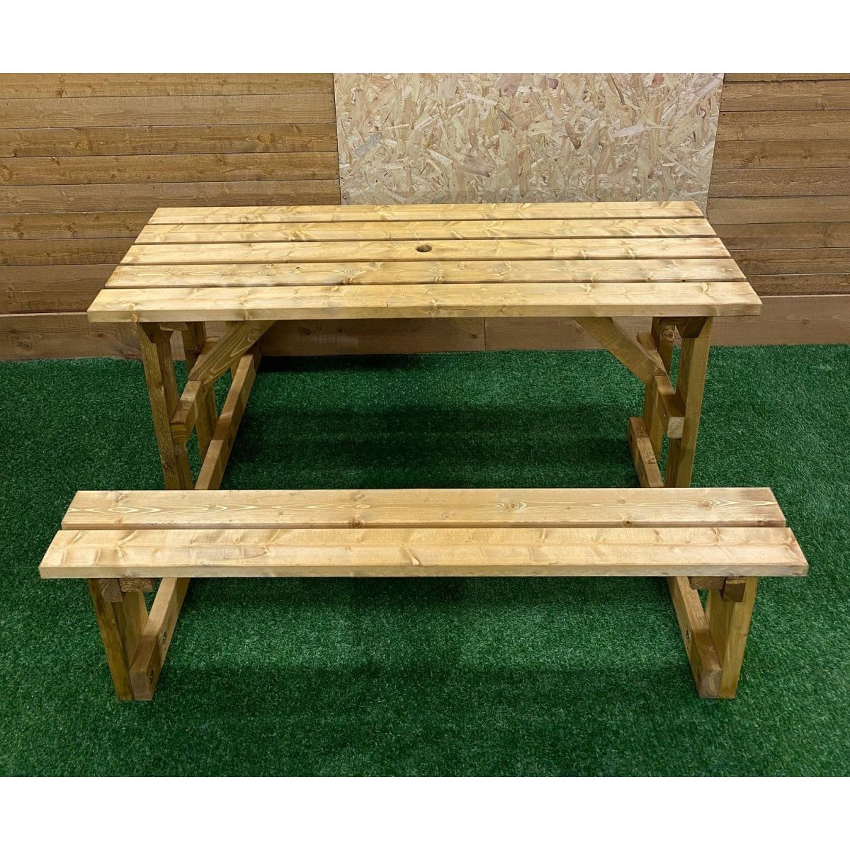 Easy Access Rectangle Picnic Table