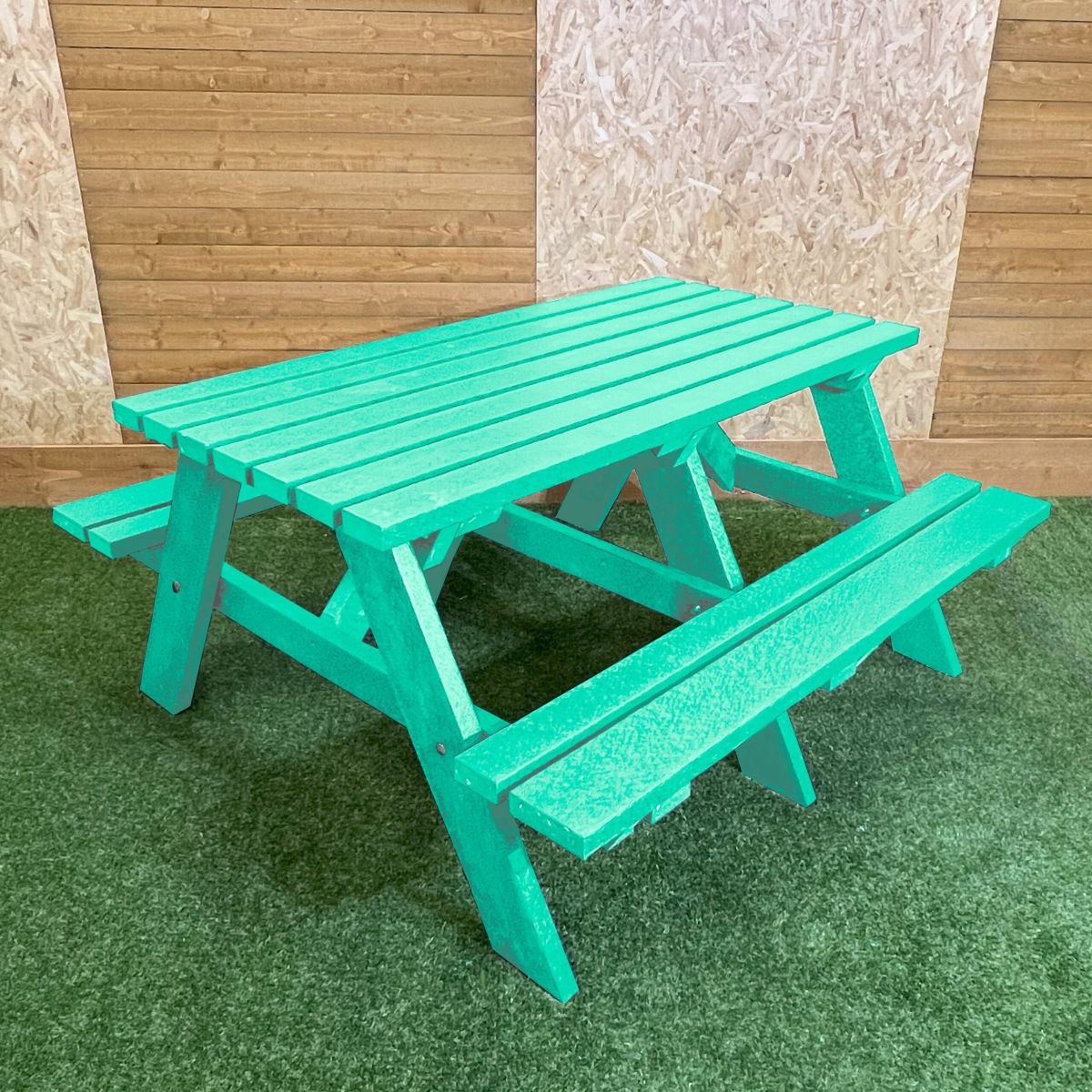 Large Recycled Plastic A-Frame Picnic Table