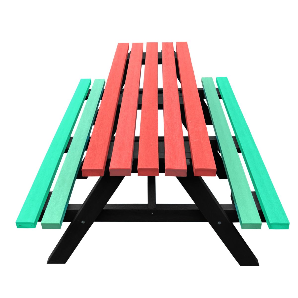 Customised Recycled Plastic Lanval A-Frame Picnic Table