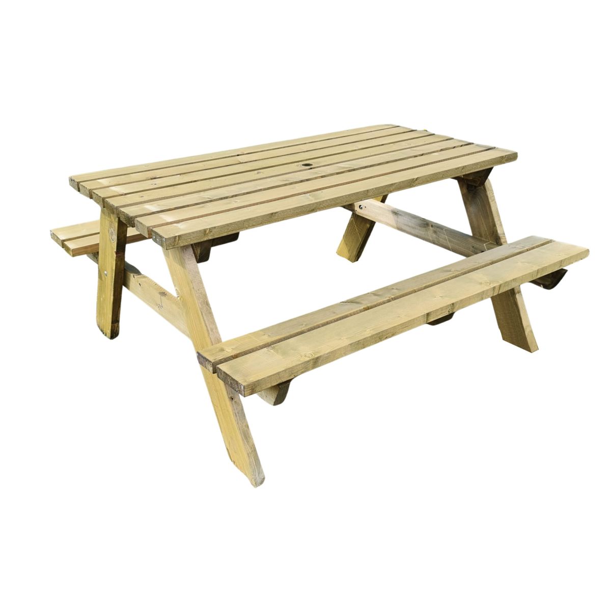 A-Frame Heavy Duty Rectangular Picnic Table - Lancelot