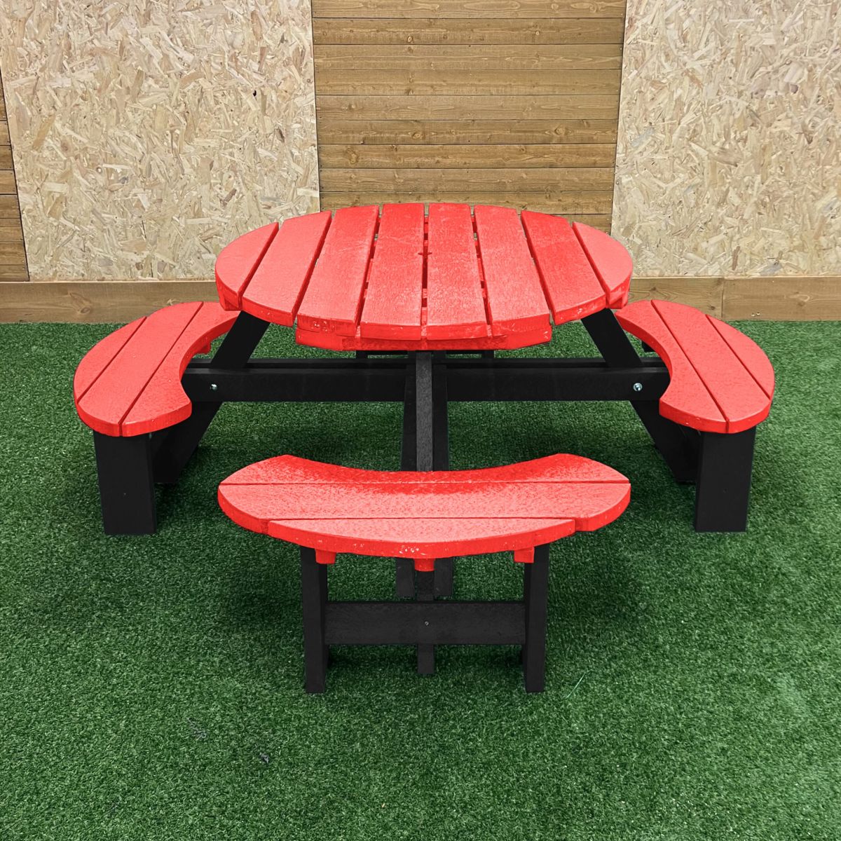 Recycled Duo Colour Plastic Excalibur Picnic Table