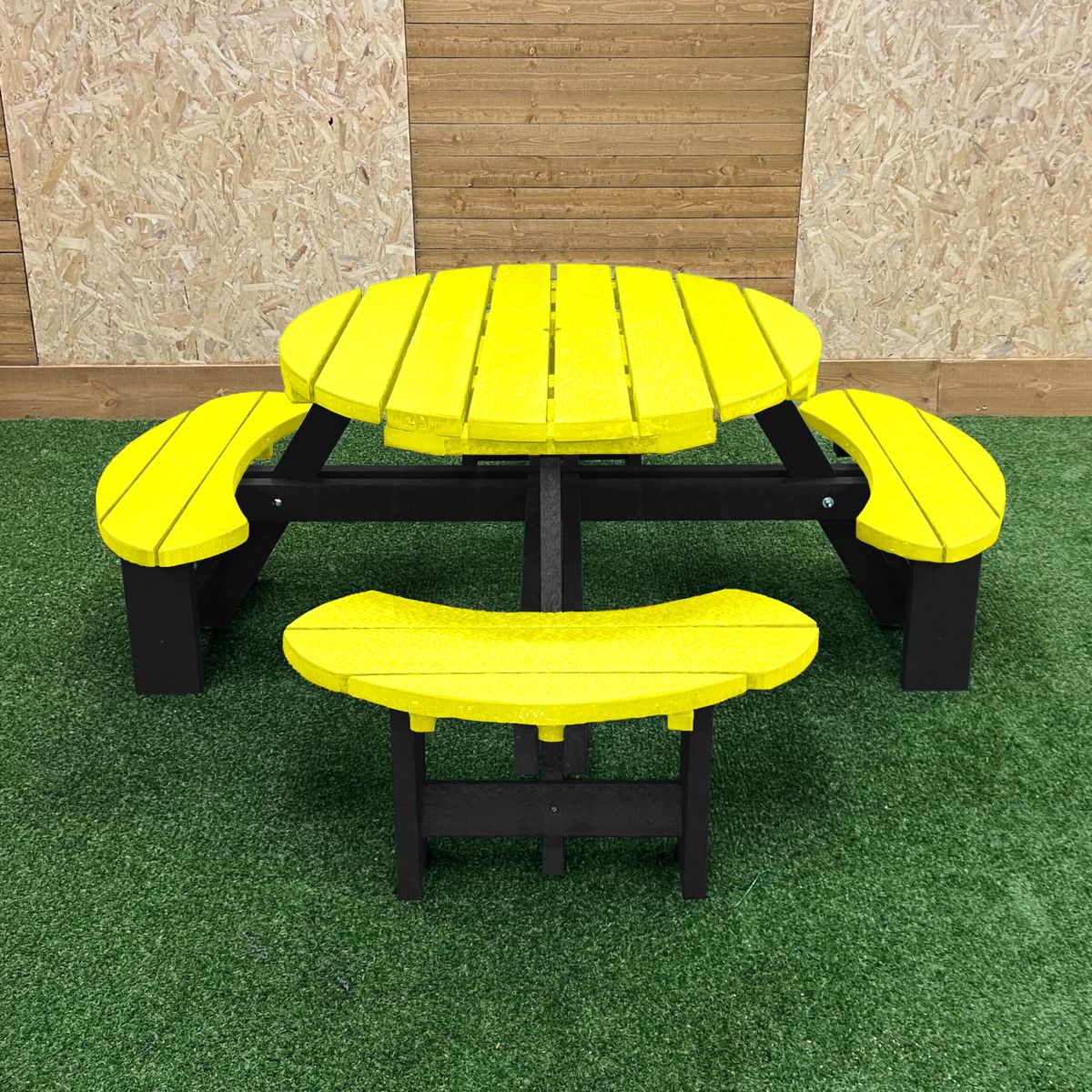 Recycled Duo Colour Plastic Excalibur Picnic Table