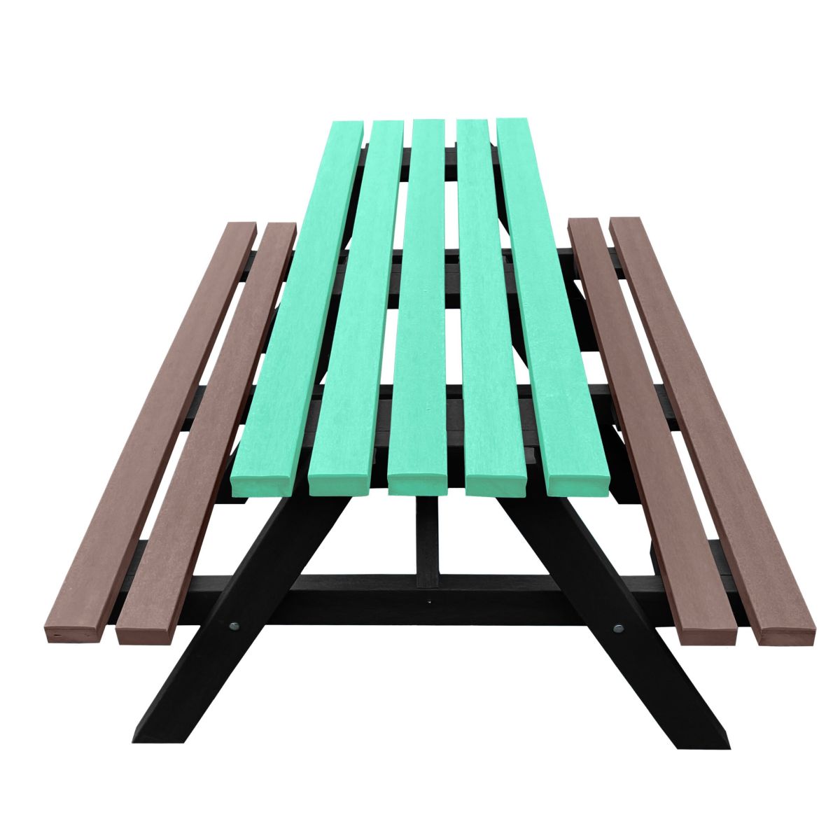 Customised Recycled Plastic Lanval A-Frame Picnic Table