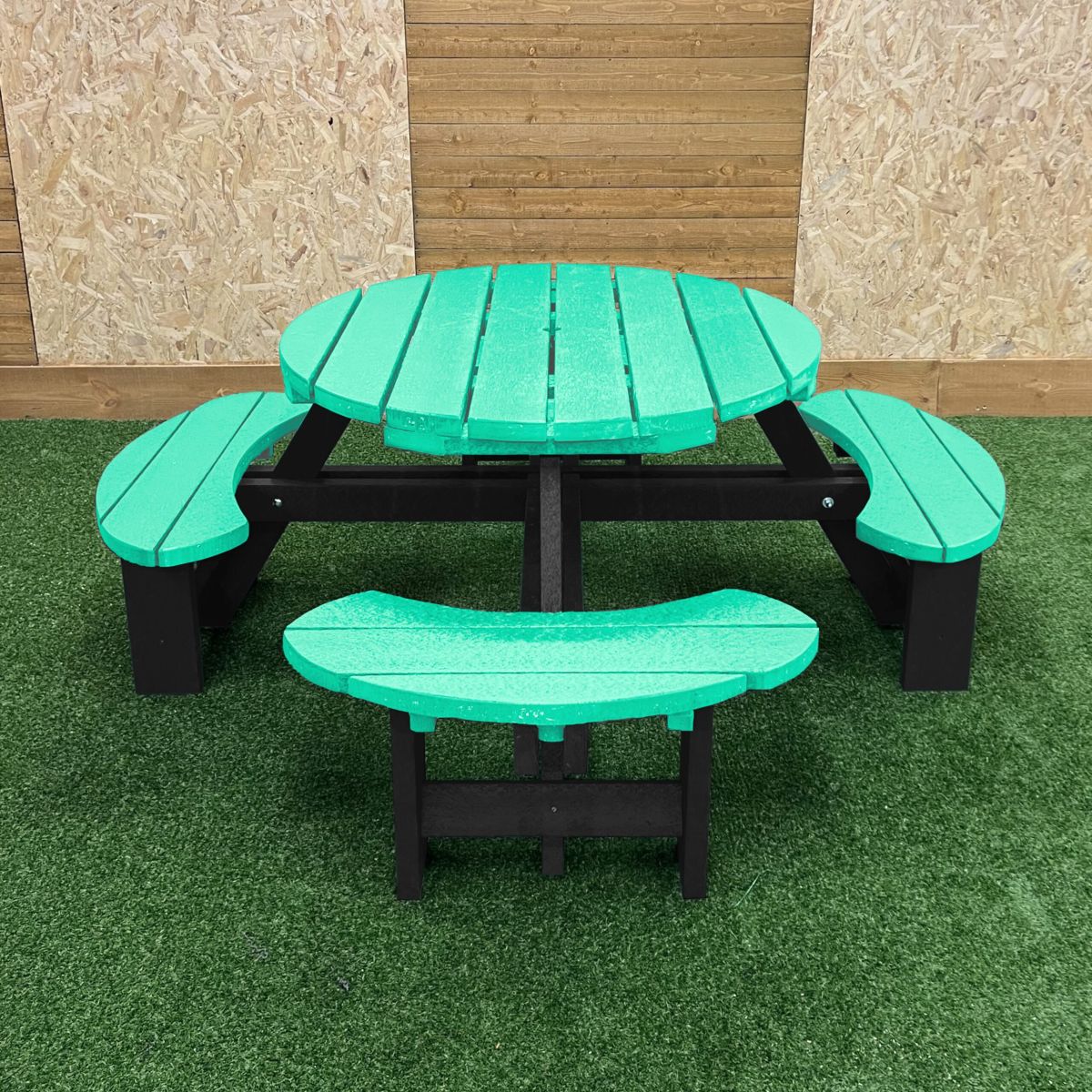 Recycled Duo Colour Plastic Excalibur Picnic Table