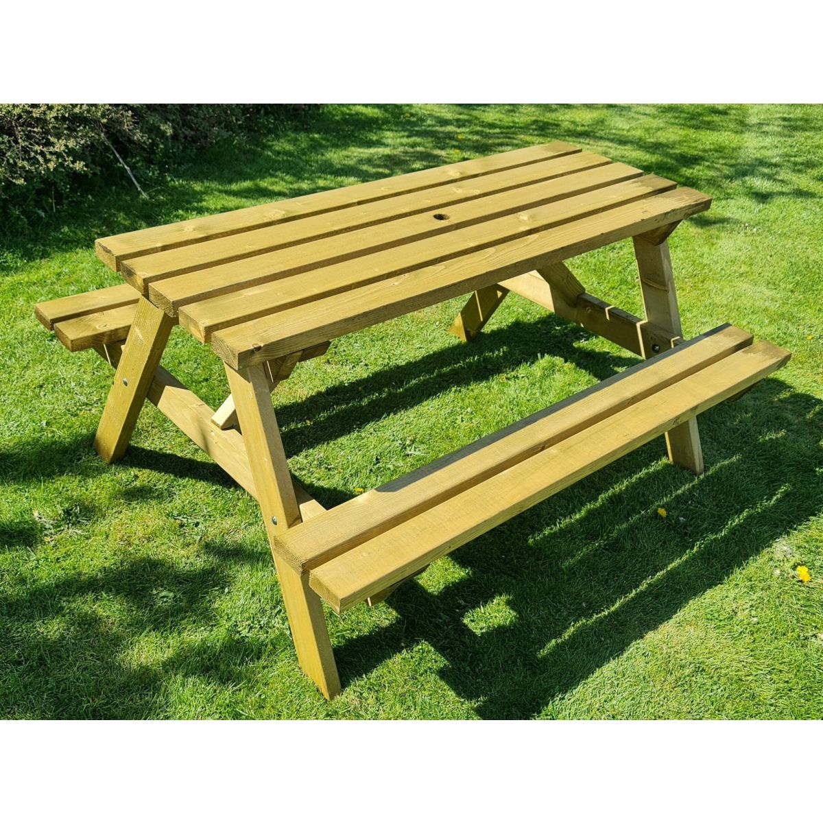 Lanval Wooden A-Frame Picnic Table