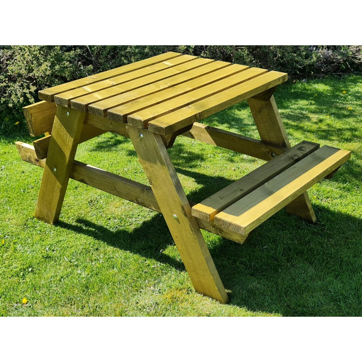 A-Frame Couples Companion Picnic Table
