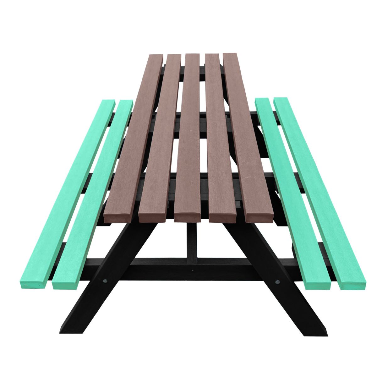 Customised Recycled Plastic Lanval A-Frame Picnic Table