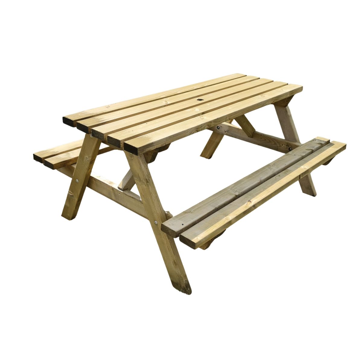 Lanval Wooden A-Frame Picnic Table