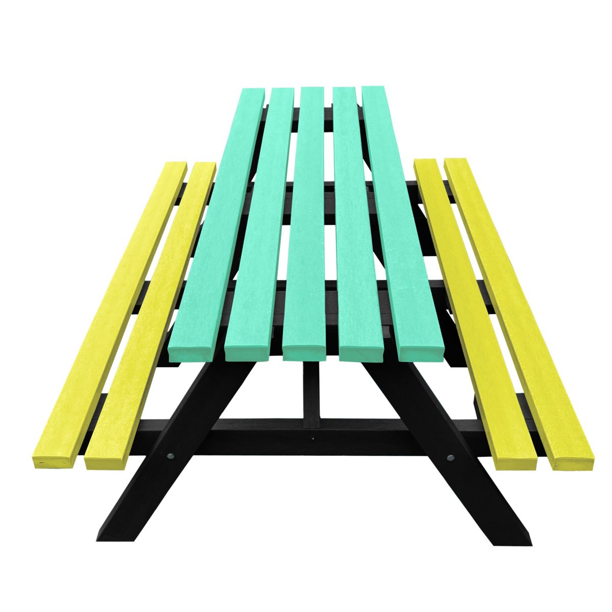 Customised Recycled Plastic Lanval A-Frame Picnic Table