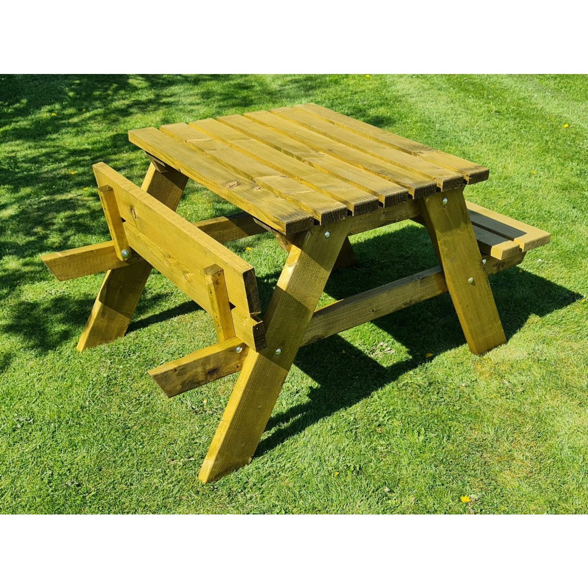 A-Frame Couples Companion Picnic Table