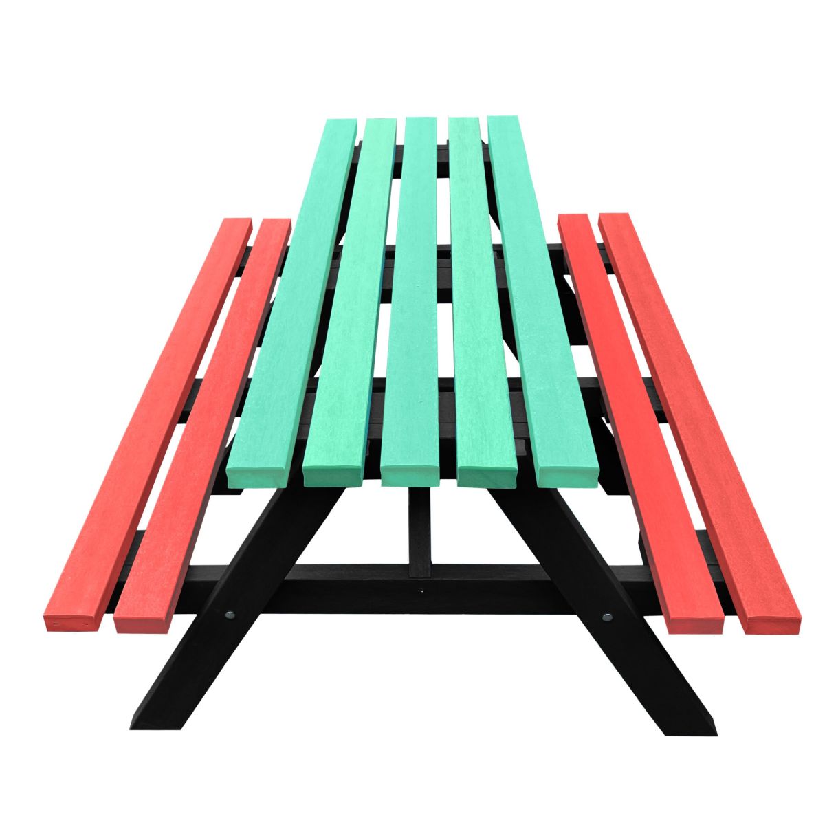 Customised Recycled Plastic Lanval A-Frame Picnic Table