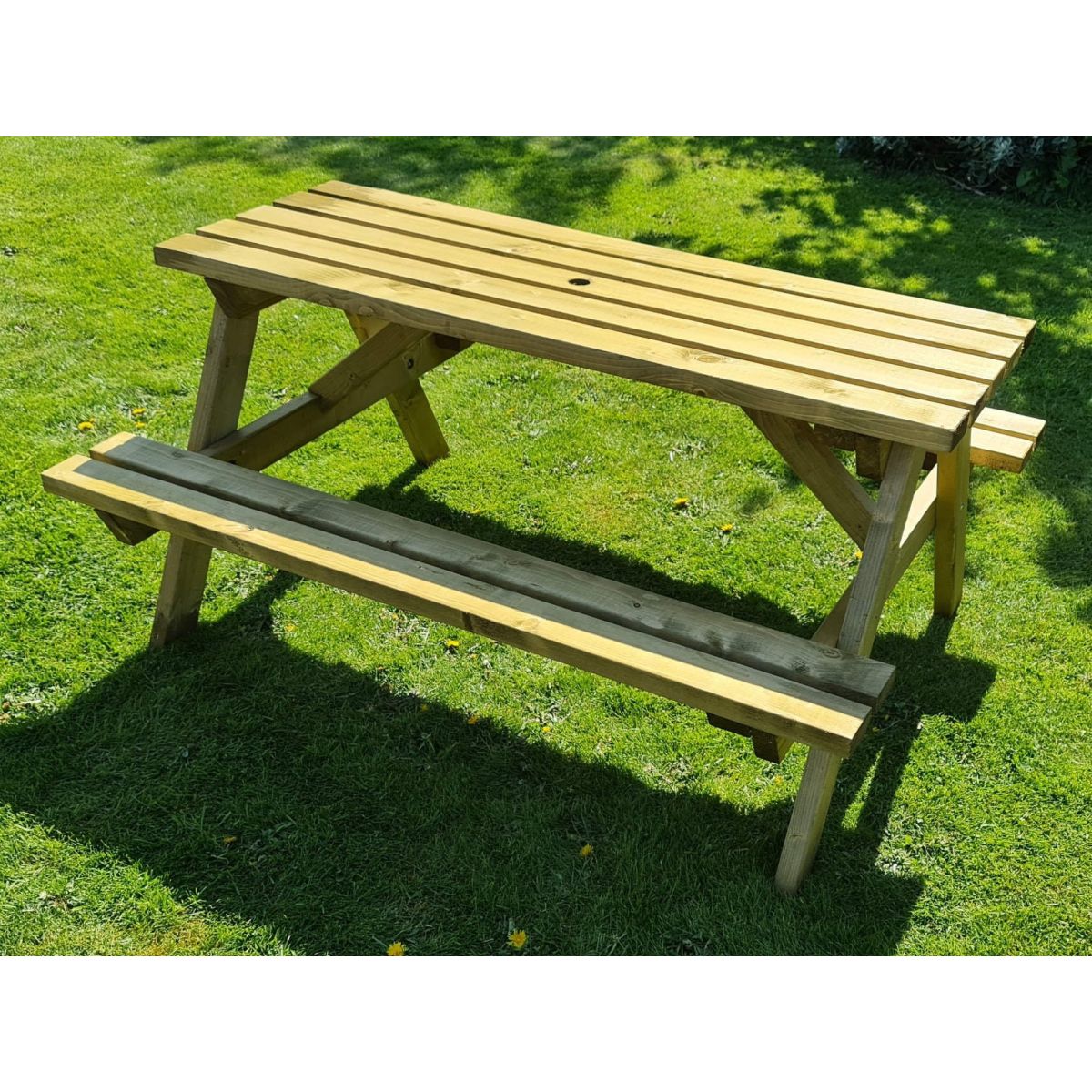 Lanval Wooden A-Frame Picnic Table