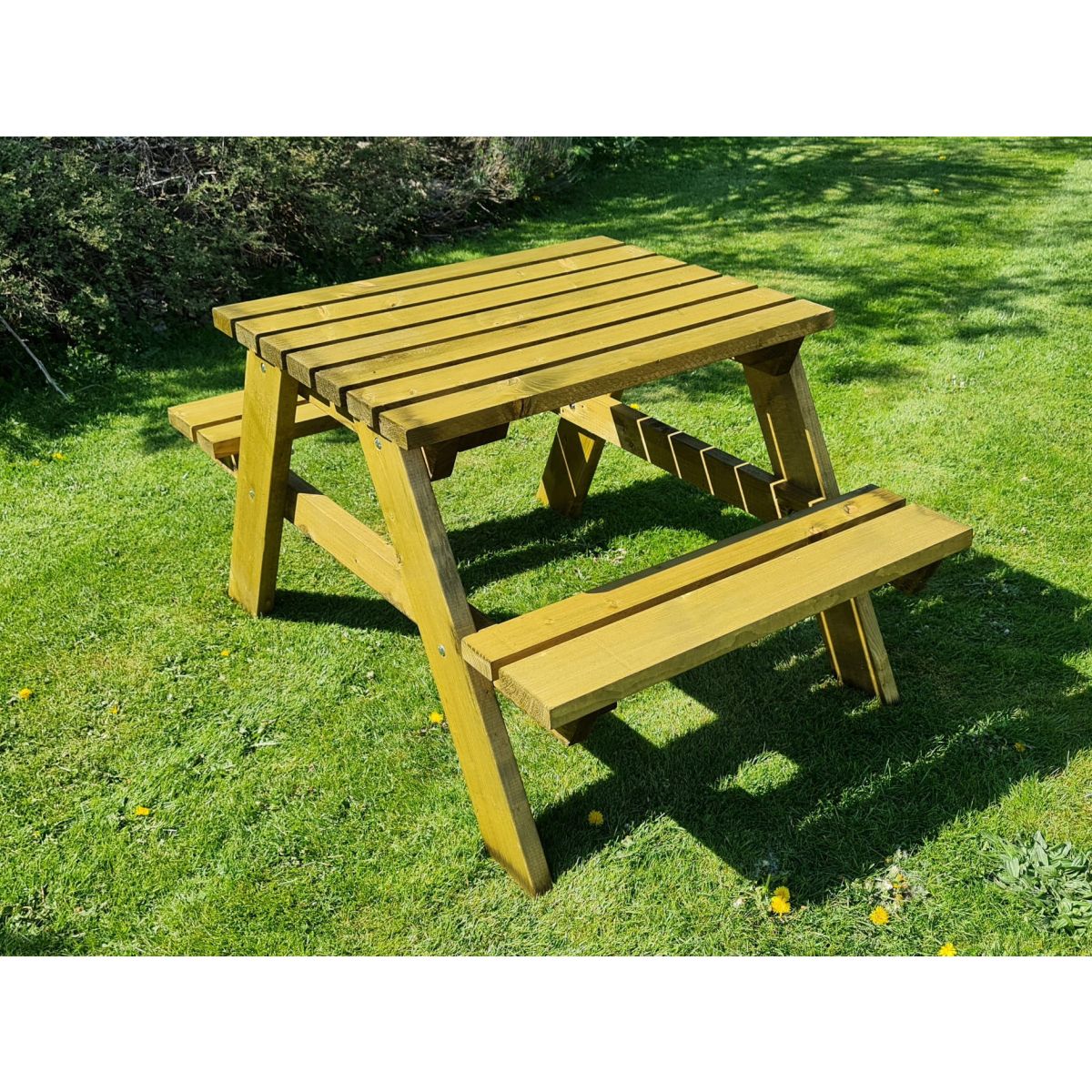 A-Frame Couples Companion Picnic Table