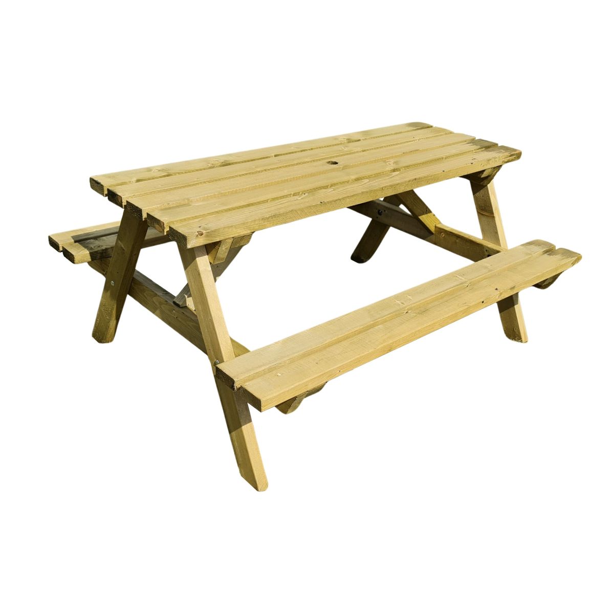 Lanval Wooden A-Frame Picnic Table